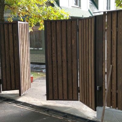 Купите и Закажите Ворота Гармошка: Лучшая Цена от 48353 руб, Установка под Ключ и Доставка в Черногорске и по Области